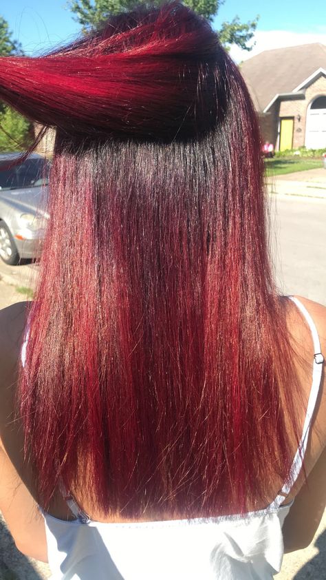 Red Hair Shadow Root, Red Hair With Shadow Root, Red Shadow Root, Shadow Roots, Red Roots, Hair Shadow, Shadow Root, Colored Curly Hair, Hair Inspo