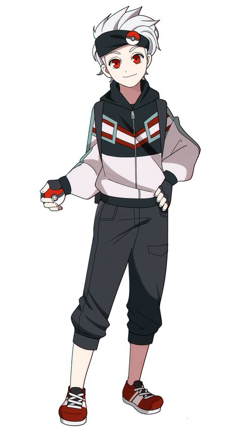 Pokemon Fan Art Trainers, Pokemon Oc Male, Pokemon Trainer Oc Character Design, Pokemon Oc Trainer, Pokemon Character Design, Sonic Oc Male, Pokemon Trainer Oc, Pokemon Trainer Art, Poc Oc