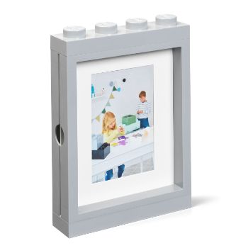 Brand: LEGO Product: Picture frame Select the colour of your choice: Grey or Black Material: Polypropylene Dimensions: H 26,8 x 19,1 x 4,7 cm Additional information: Original LEGO product Lego Vitrine, Lego Picture Frame, Lego Display Shelf, Lego Display Case, Lego Room Decor, Lego Minifigure Display, Lego Frame, Lego Theme, Lego Hogwarts