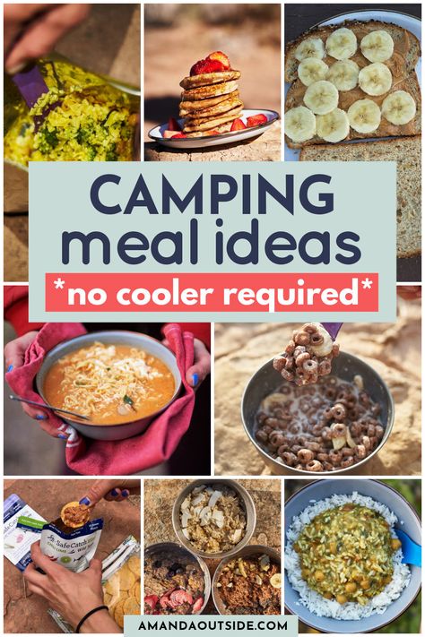 Camping Pantry, Camping Meal Ideas, Easy Camping Dinners, Camping Food Make Ahead, Camping Meal Planning, Camping Meal, Camping Menu, Best Camping Meals, Camping Lunches