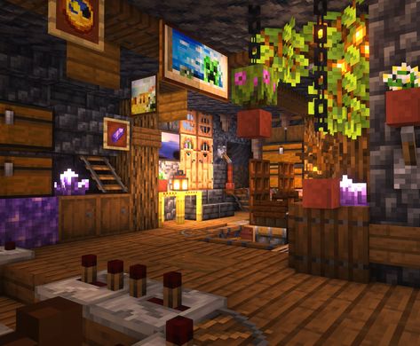 Minecraft Castle Blueprints, Minecraft Character, Cottagecore Minecraft, Minecraft Interior, Copper Interior, Minecraft Interior Design, Minecraft Castle, Minecraft Characters, Minecraft Inspo