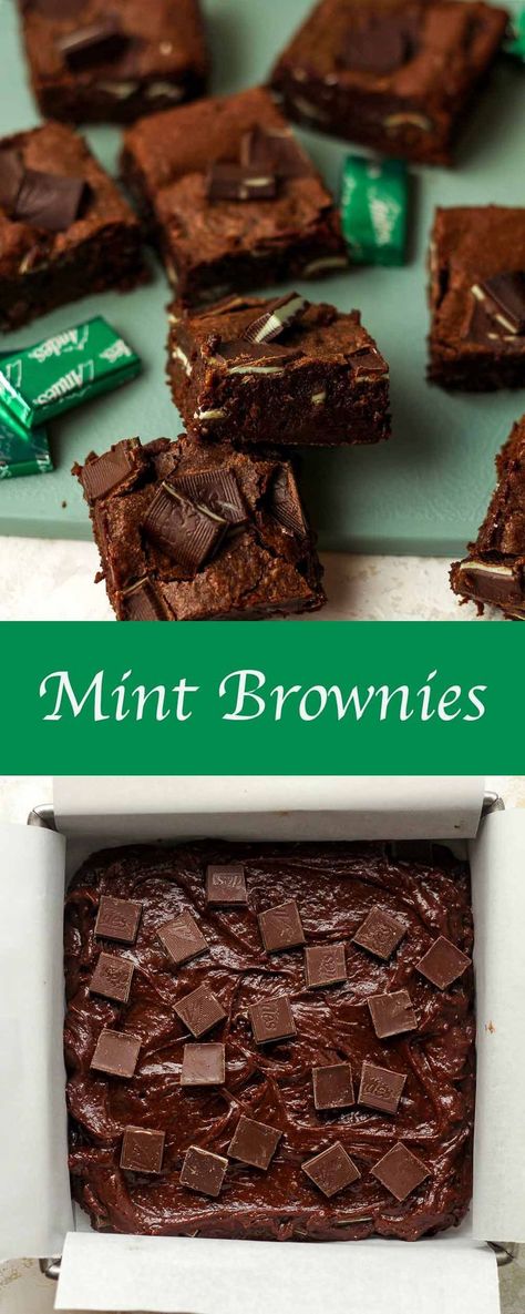 Andes Mint Chocolate Brownies are decadent, fudgy treats infused with the rich, cool flavor of Andes mints, creating a perfect blend of dark chocolate and refreshing mint. These mint brownies can be made in under an hour and will be a hit with your whole family!