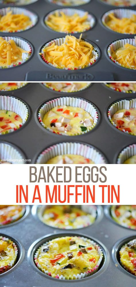 Breakfast Muffin Tin Eggs, Muffin Tin Baked Egg Omelets, Making Eggs In Muffin Tins, Breakfast In Cupcake Tins, Cook Eggs In Oven Muffin Tins, Cupcake Omelette Breakfast Recipes, Eggs In A Muffin Tin Scrambled, Breakfast Casserole In Muffin Cups, Easy Egg Cups Breakfast