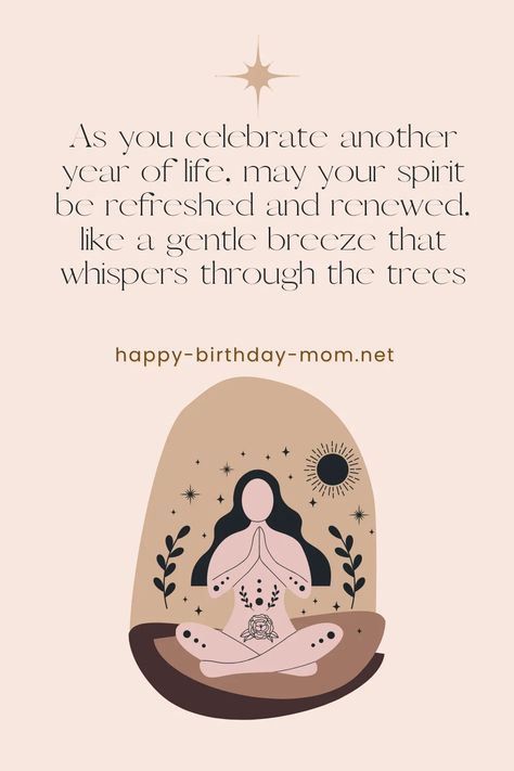 100 Spiritual Birthday Wishes For Mom: A Divine Celebration of Love Happy Birthday Wishes Spiritual, Spiritual Birthday Wishes Friends, Birthday Wishes Spiritual, Birthday Wishes For Your Mom, Happy Birthday Spiritual, Birthday Spiritual, Birthday Funnies, Long Birthday Wishes, Spiritual Birthday Wishes