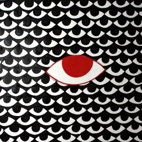 The bigger eye draws the attention from someones eye (ironic), and shows emphasis Emphasis In Design Principles, Contrast Principle Of Design Art, Principles Of Design Emphasis Examples, Size Contrast Art, Principles Of Design Contrast Examples, Emphasis Art Ideas Principles Of Design, Emphasis Painting, Emphasis Design Principle, Emphasis Principle Of Design