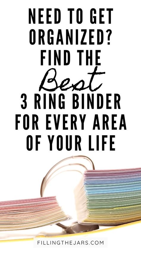 Binders are a great way to organize your life and your home. You might think a binder is just for kids in school, but they're also perfect for grown-ups! Here are some of the best 3 ring binders on the market today so you can choose which one works best for you. They're all pretty stylish too - check them out! And don't forget that these will help keep household paper clutter from getting out of hand too. 3 Ring Binder Organization, School Keepsake, Seasonal Cleaning, Zipper Binder, Organizing Products, Photo Arrangement, A5 Binder, Ring Binders, Paper Clutter