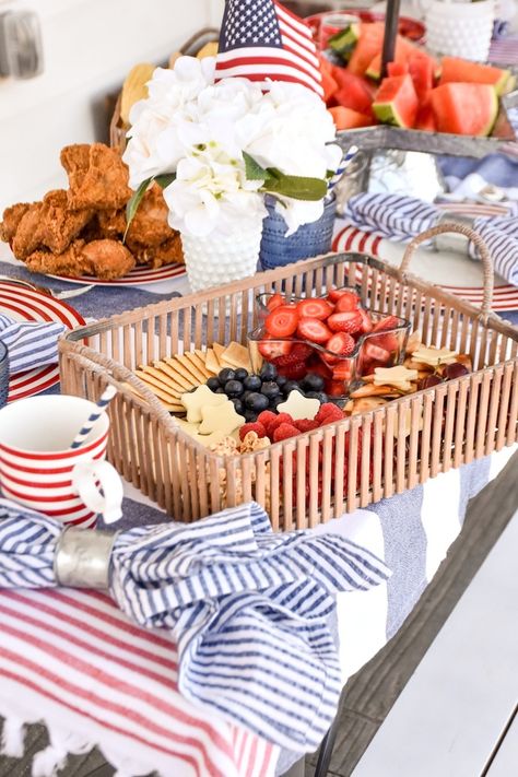 4th Of July Charcuterie Board, Table Decorations Diy, Home Bbq, 4th Of July Bbq, Summer Traditions, Personal Values, Fourth Of July Decor, 4th Of July Celebration, Summer Watermelon