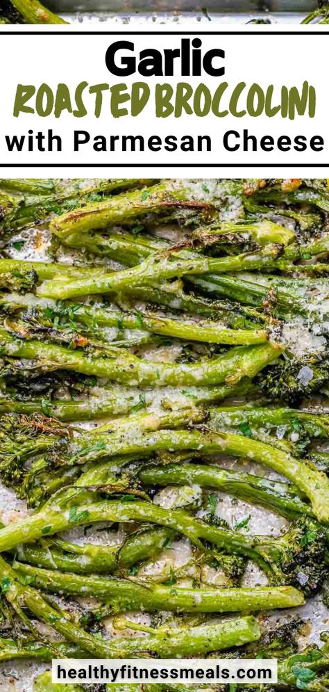 Brocollini Recipes, Brocolini Recipes, Broccolini Recipe, Roasted Broccolini, Fitness Meals, Healthy Fitness Meals, Healthy Side Dish, Healthy Side, Veggie Side Dishes