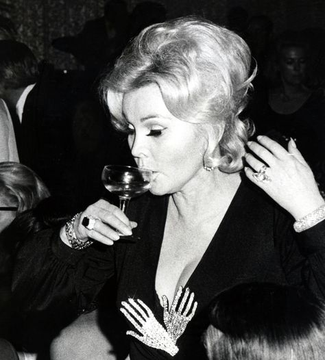 35 of Zsa Zsa Gabor's Best Quotes - HarpersBAZAAR.com Gabor Sisters, Zsa Zsa Gabor, Cicely Tyson, Bob Fosse, Astoria Hotel, Classic Hollywood Glamour, Zsa Zsa, People Of Interest, Miles Davis