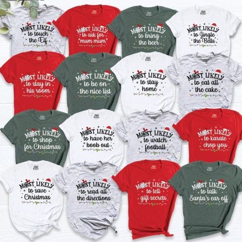 Christmas Shirts Vinyl, Christmas Pj, Christmas Jammies, Christmas Tee Shirts, Christmas T Shirt Design, Christmas Party Shirts, Christmas Pjs, Family Christmas Pajamas, Group Shirts