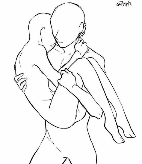 Comfort Pose Reference Drawing, Bridal Style Carry Drawing Reference, Flirty Pose Reference, Avatarul Aang, Couple Poses Drawing, Pencil Sketch Drawing, Výtvarné Reference, Drawing Body Poses, Siluete Umane