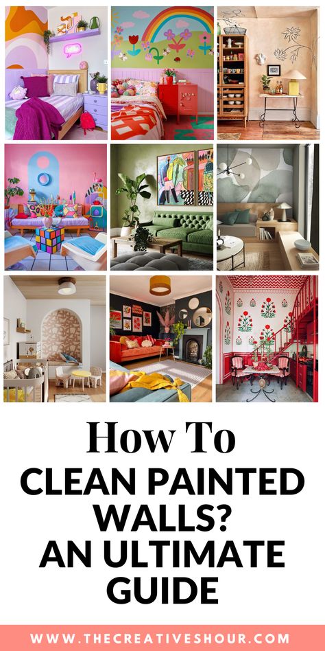 How To Clean Painted Walls? An Ultimate Guide Approved By Experts How To Clean Painted Walls, How To Clean Walls Without Ruining Paint, Clean Walls Easy, How To Clean Walls, Clean Walls Before Painting, Clean Walls And Baseboards, Clean Painted Walls, House Painting Tips, Clean Walls