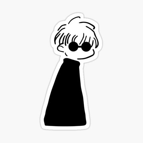 Pegatinas: Nobara | Redbubble Stickers Black And White Anime, Manga Stickers Printable, Printable Stickers Black And White, Anime Stickers Manga, Jjk Stickers, Manga Stickers, Stickers Anime, Anime Sticker, Black And White Stickers