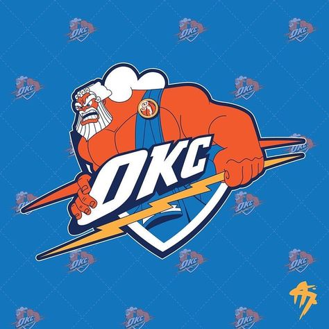 Thunder Design, Thunder Nba, Thunder Basketball, Nba Art, Okc Thunder, Derrick Rose, Russell Westbrook, Oklahoma City Thunder, San Antonio Spurs