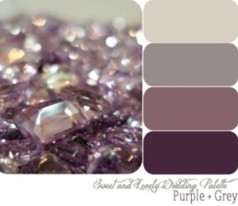 Mauve color palette #1 | Kitchen Ideas Purple Color Schemes, Purple Quilts, Grey Color Palette, Grey Color Scheme, Wedding Palette, Bathroom Mirrors, Wedding Color Palette, Color My World, Bathroom Tile