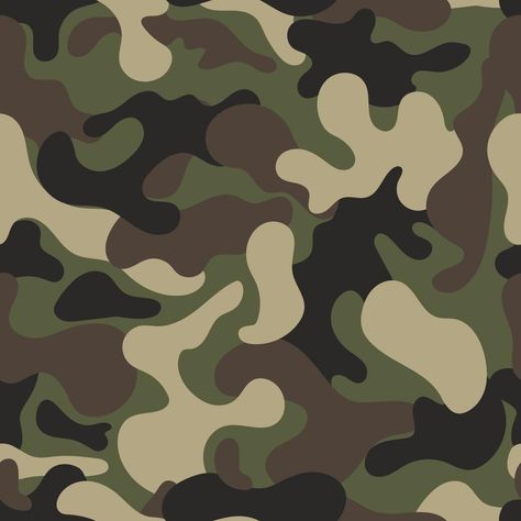 Camouflage background. Abstract camouflage. Colorful camouflage pattern background. Vector illustration. Camouflage Pattern Design, Military Pattern, Camo Patterns, Military Camouflage, Sticker Template, Camo Designs, Vector Background Pattern, Printed Backgrounds, Camouflage Patterns