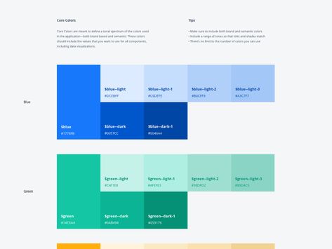 Color Speccing for Design Systems Color Guide Design, Style Guide Ui, Design System Ui, Web Design Color, Flat Color Palette, Ui Color, Web Colors, System Design, Design Guidelines