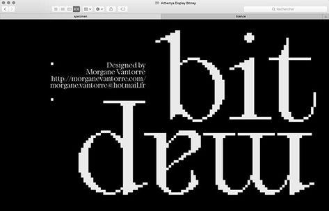 Arthemys Display Bitmap on Behance Pixel Font, Concept Art Tutorial, Typeface Design, Word Design, Typographic Design, Brand Style, 로고 디자인, Visual Design, Style Guide