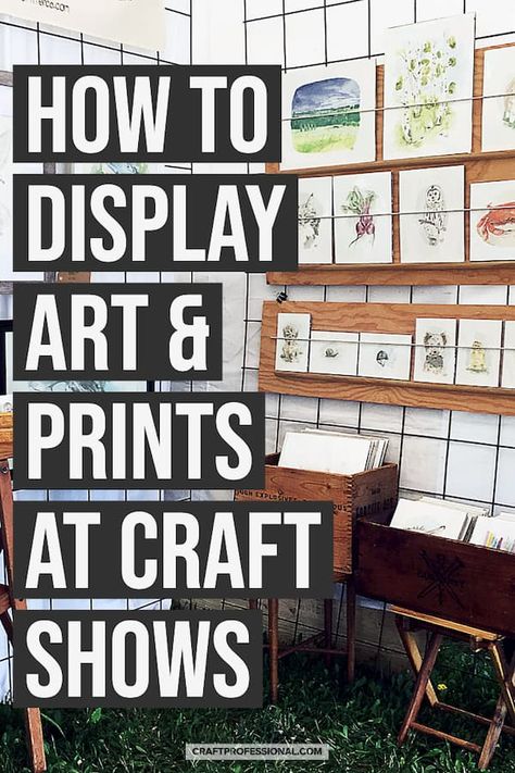 How to display paintings and art prints at a craft fair. Hand Craft Ideas, Art Festival Booth, Craft Booth Design, Wedding Dresses Country, Art Fair Display, Art Fair Booth, Craft Fair Booth Display, Dresses Country, Craft Show Booths