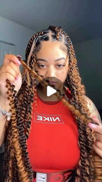 Peak A Boo Passion Twists, Hairstyles For Crochet Locs, Island Passion Twist With Curls, Twist Braids Hairstyles Blonde, Ponytail Crochet Hairstyles, Jumbo Boho Passion Twists, How To Crochet Passion Twists, Marley Twists Hairstyles Ideas, Passion Twists Hairstyles Medium