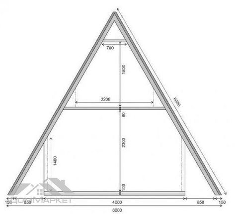 Wooden House Plans, Arsitektur Art Deco, A Frame Cabin Plans, Casa Hobbit, Alpine House, Triangle House, A Frame Cabins, A Frame House Plans, Container House Plans