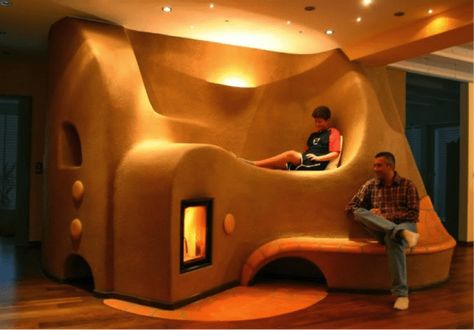 Mass Heater, Cob Building, Rocket Mass Heater, Earthship Home, Natural Homes, Cob House, Rocket Stoves, Earth Homes, Natural Building