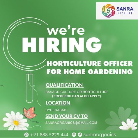 jobseekers Grab The Opportunity, Job Opportunity, Home Gardening, Hiring Now, We Are Hiring, We're Hiring, Jobs Hiring, Job Hunting, Job Opening