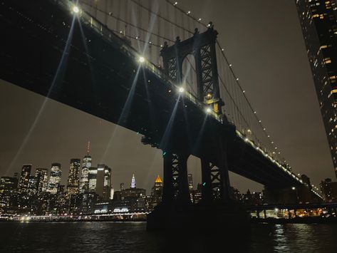 it’s beautiful. night time in new york is unreal. its so lit up. it truly is the city that never sleeps<3 New York At Night, Luxury Quotes, Beautiful Night, Black Luxury, George Washington Bridge, City That Never Sleeps, Bay Bridge, Night Time, New York Times