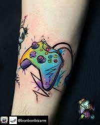 Xbox Tattoo, Minecraft Tattoo, Nintendo Tattoo, Video Game Tattoos, Pikachu Tattoo, Zelda Tattoo, Gamer Tattoos, Nerd Tattoo, Video Game Tattoo