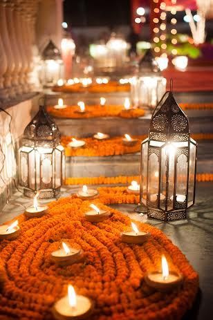 Diwali Decorations At Home, Diwali Party, Mehndi Decor, Indian Wedding Inspiration, Indian Wedding Decor, Bridal Decorations, Diwali Decor, Big Fat Indian Wedding, Diwali Decoration