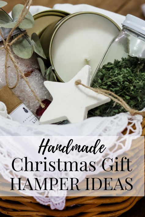 Today I am sharing five of my favourite homemade Christmas gift hamper ideas to make and share with family and friends these holidays. Fun and easy to make, these simple homemade Christmas gifts idea won't break the bank, don't take too much time to put together, and are the perfect addition to your handmade hamper. #handmade #handmadechristmas #handmadechristmasgifts#handmadechristmasgifts #handmadechristmasgiftsarethebest Hamper Christmas Ideas, Homemade Food Hamper Ideas, Christmas Gift Hampers Diy, Home Made Hampers Ideas, Family Hamper Ideas, Christmas Hamper Gift Ideas, Homemade Christmas Hamper Ideas, Christmas Hamper Ideas Homemade, Christmas Hamper Ideas Diy