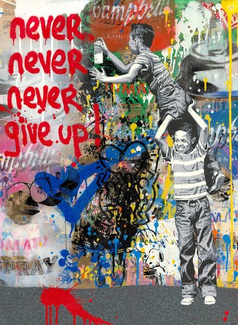 Bagni Design, Mr Brainwash Art, Mr Brainwash, Graffiti Piece, Pop Art Drawing, Up Date, Never Never, Banksy Graffiti, Urban Street Art