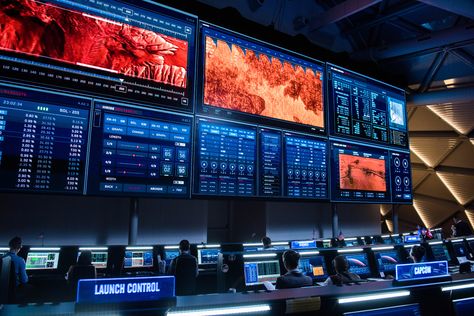 Another view of Mission Control. Mission Control Room, Surveillance Room, Futuristic Table, University Architecture, Bath N Body Works, Mission Control, Control Room, He Is Alive, Ridley Scott