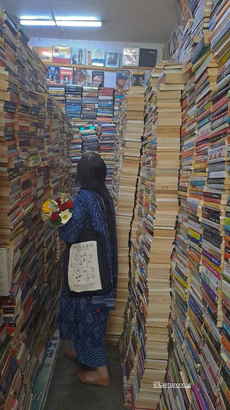 An Indian bookstore Desi Book Aesthetic, Desi Books, Desi Wallpaper, Aesthetic Indian Wedding, Indian Couple Aesthetic, Wedding Outfits Indian, Aesthetic Indian, Indian Kurti Designs, Desi Love