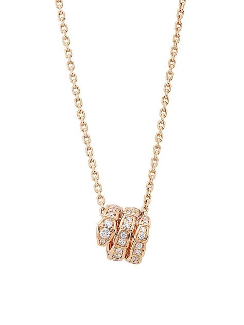 Discover great products at the best prices at Dealmoon. Bvlgari Serpenti Viper 18K Rose Gold & Pave Diamond Pendant Necklace. Price:$8350.00 at Saks Fifth Avenue Bvlgari Jewelry Set, Dangerous Beauty, Pearl Diamond Pendant, Bvlgari Jewelry, Bvlgari Serpenti, Ceramic Necklace, Pearl And Diamond Earrings, Snake Necklace, Round Stud Earrings