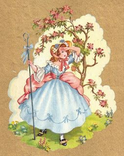 Spring Illustration, Little Bo Peep, Story Books, Bo Peep, Mother Goose, Fairytale Art, Childrens Stories, Vintage Children's Books, Childrens Illustrations