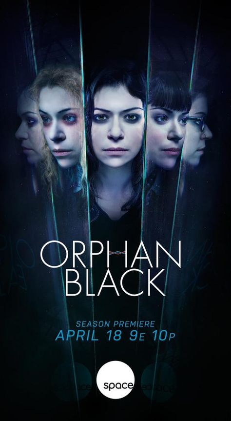 Orphan Black Season 3 Poster #orphanblack #OB #S3 #space #bbc The Boondock Saints, Black Tv Shows, The Orphan, Mayday Parade Lyrics, Tonight Alive, Tatiana Maslany, Fantasy Tv, Black Wallpapers, Black Poster