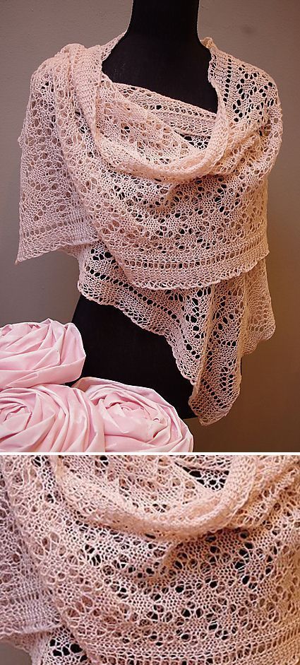 Lace Shawl Pattern, Shawl Crochet, Crochet Shawls And Wraps, Knit Shawl, Scarf Knitting, Shawl Knitting Patterns, Shawl Patterns, Crochet Wrap, Lace Shawl