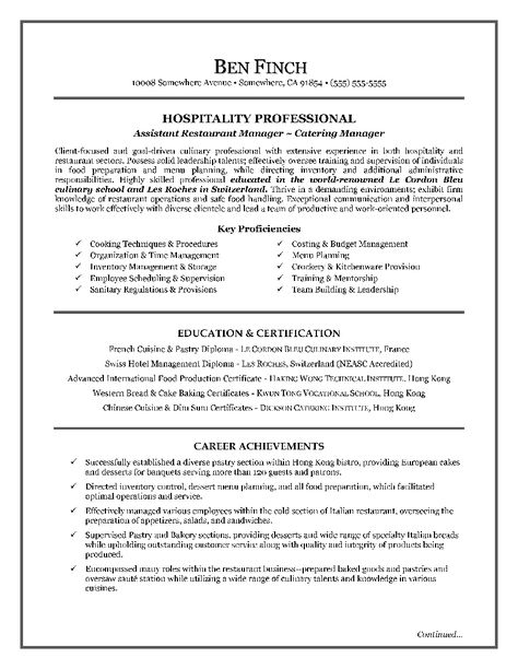 Hospitality-Resume-Writing Example-Page-1 Canadian Resume, Supervisor Resume, Essay Writing Examples, Sample Resume Format, Resume References, Resume Objective Examples, Resume Writing Tips, Resume Objective, Resume Skills