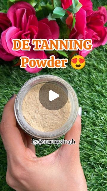 Simmy Singh | Content Creator ✨ on Instagram: "DE TANNING POWDER ✨ For sun ☀️ tan removal ✨  Ingredients used :  Masoor dal and rice flour  2 tsp gram flour (besan) 2 tsp coffee powder  2 tsp Multani mitti  1 tsp turmeric powder 🤏   Benefits : ✨ Removes sun tan easily😍 ✨ Skin becomes bright and glowing🥰  #skincare #detanpowder #tanremoval #naturalingredients #naturalremedies #reelkarofeelkaro #reelsinstagram #instadaily #explorepage✨ #simmysiingh" Multani Mitti Benefits For Skin, Skin Tanning Removal, Rice Powder For Skin, Tan Removal Home Remedies, Turmeric Powder Benefits, Tan Removal Face Pack, Face Pack At Home, Multani Mitti Face Pack, Skin Tan Removal