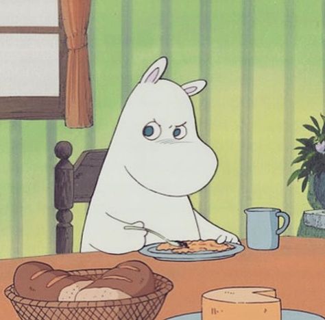 Angry Moomin - Moominvalley A Cartoon Character, A Cartoon, Cartoon Character