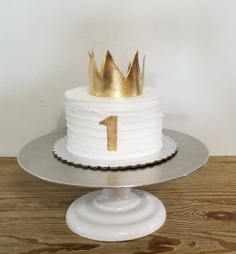 Cake by Baked Pretty Mr Onederful Birthday Cake Smash, Where The Wild Things Are Cake, First Bday Cake Boy, First Birthday Cake Boy, Gold Smash Cake, Mr Onederful Birthday, Boys First Birthday Cake, Wild Birthday Party, Smash Cakes