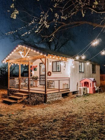 Tiny Houses Outside, 12×24 Tiny Home, Tiny House Metal Building, Tiny Metal Building Homes, Graceland Tiny House, Tiny House From Storage Shed Interior, Tiny Home From Storage Shed, Home Depot Shed Tiny House, Shed Tiny Houses