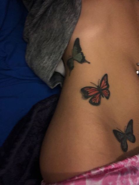 Pretty Hand Tattoos, Butterfly Tattoos For Women, Neck Tattoos Women, Black Girls With Tattoos, Tattoos For Black Skin, Pretty Tattoos For Women, Dope Tattoos For Women, Cute Tattoos For Women, 1 Tattoo