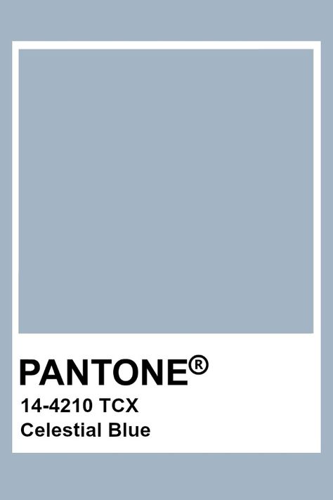 Pantone Celestial Blue Bleu Pantone, Pantone Azul, Aesthetic Colour, Pantone Tcx, Pantone Color Chart, Pantone Swatches, Pantone Palette, Pantone Colour Palettes, Pantone Colors