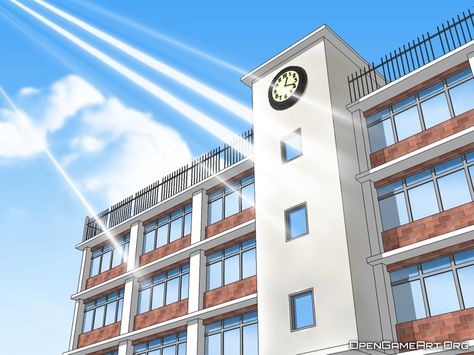 Anime School Background, Manga School, Animation Schools, School Anime, Casa Anime, School Background, Episode Interactive Backgrounds, Episode Backgrounds, Anime School