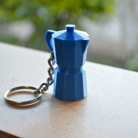 3d Printer Keychains, 3d Print Keychain, 3d Keychain, Drukarka 3d, David D, 3d Printing Art, 3d Printer Designs, 3d Printing Diy, Moka Pot