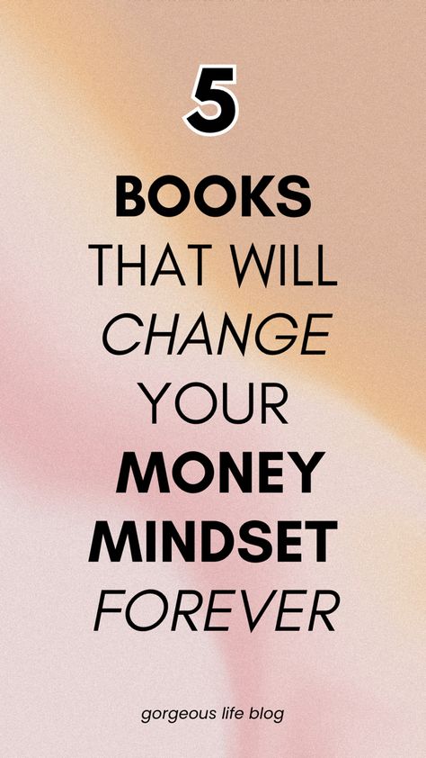 Money Mindset Books, Best Money Books, Money Philosophy, Financially Abundant, Human Transformation, Money Books, Rich Mindset, Getting Rich, Total Money Makeover