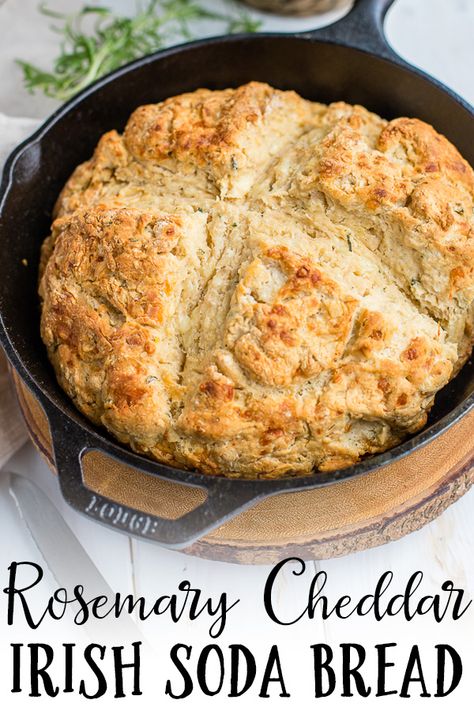 Cheddar Irish Soda Bread, Completely Delicious, Irish Soda, Irish Soda Bread, Baking Stone, Soda Bread, Sharp Cheddar, Sharp Cheddar Cheese, Irish Recipes