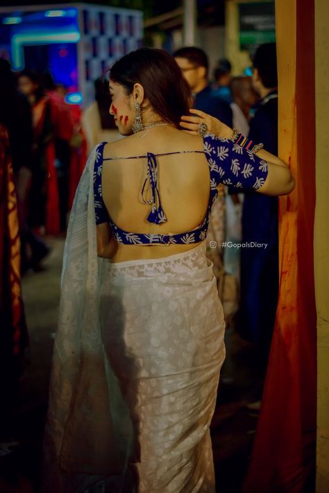 #photography #saree #makeup #sari #backless #blouse #back #indian #women #girl #desi #swag #dress #outfit #clothes #Pakistan #tamil #makeup #weeding #backless #Nepali #lifestyle #AssamTourism #assamesegirl #backlessblouse #love #beauty  #Kashmir #traditionalwear #desigirls #actress Sidur Khela, Simple Saree Blouse Designs, Sleeveless Blouse Designs, Netted Blouse Designs, Latest Blouse Designs Pattern, Latest Model Blouse Designs, New Saree Blouse Designs, Backless Blouse Designs, Traditional Blouse Designs